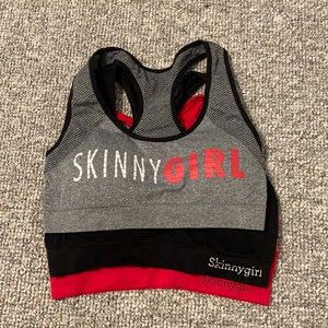 3 padded sports bras